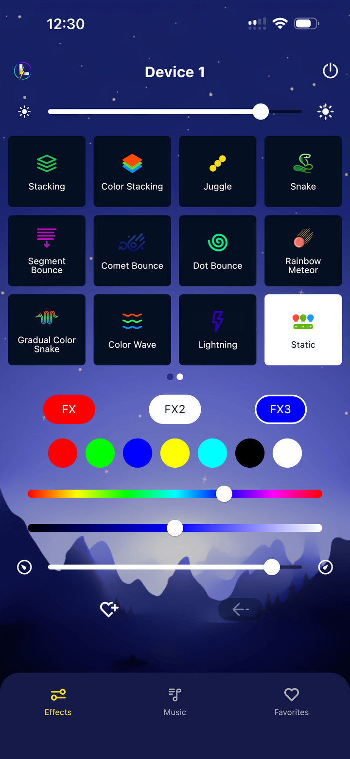 Luminoid Digital Suit Bluetooth Controller - App