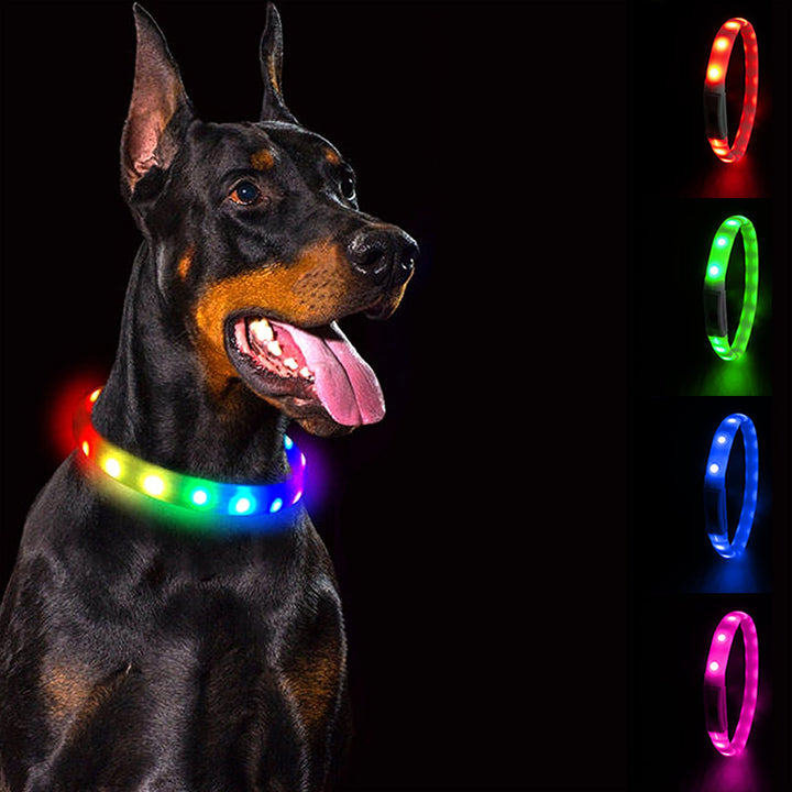 Luminoid LED Dog Collar - Bluetooth - App Control