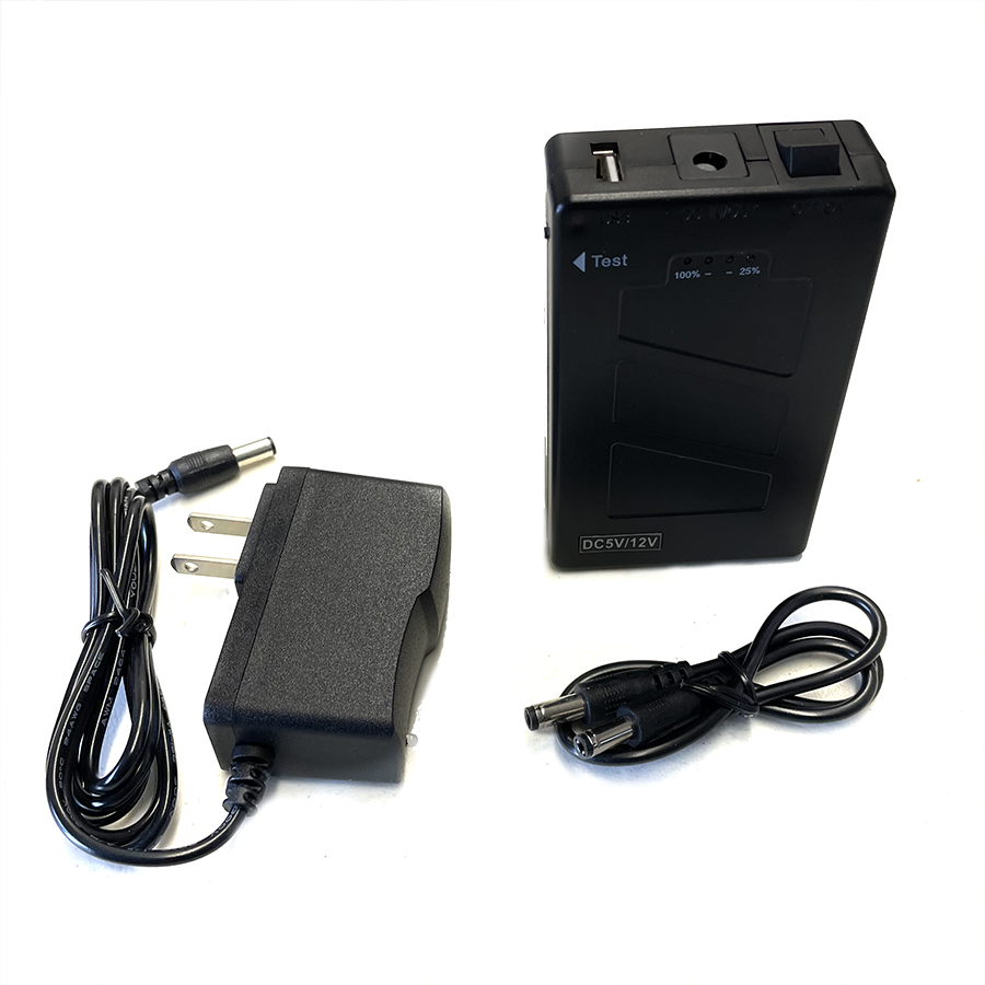 12v/5v 5000mah Rechargeable li-ion Power Bank