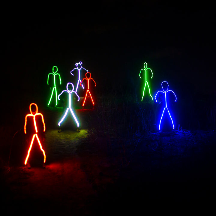 Lightup stickman Costume Group