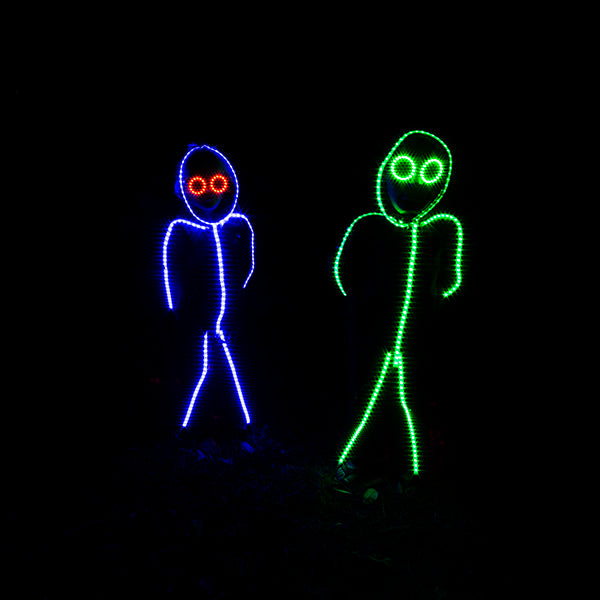 LED Glasses Add-on for Single Color Stickman