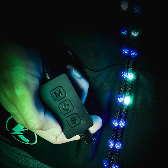 Luminoid LED Hoodie - Bluetooth App Controlled - Rechargeable – Glowy Zoey