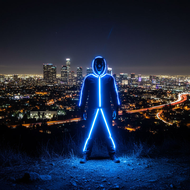 Adult LED stickman costume
