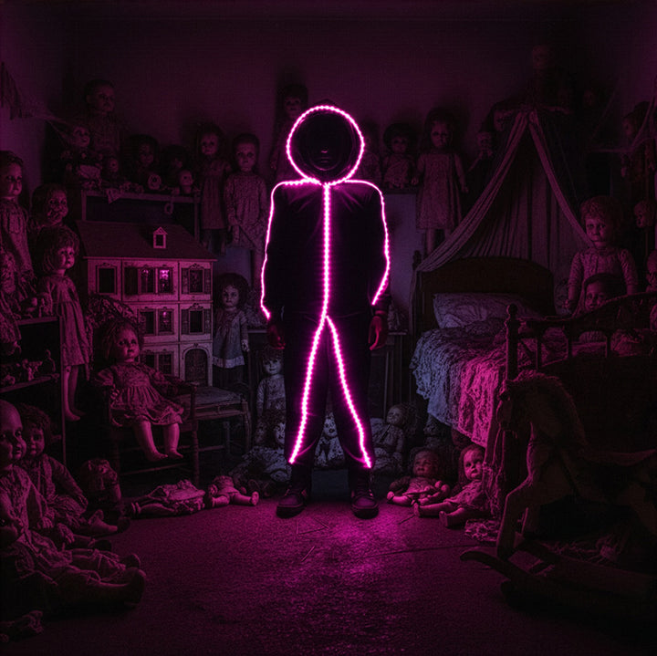 Kids LED stickman costume