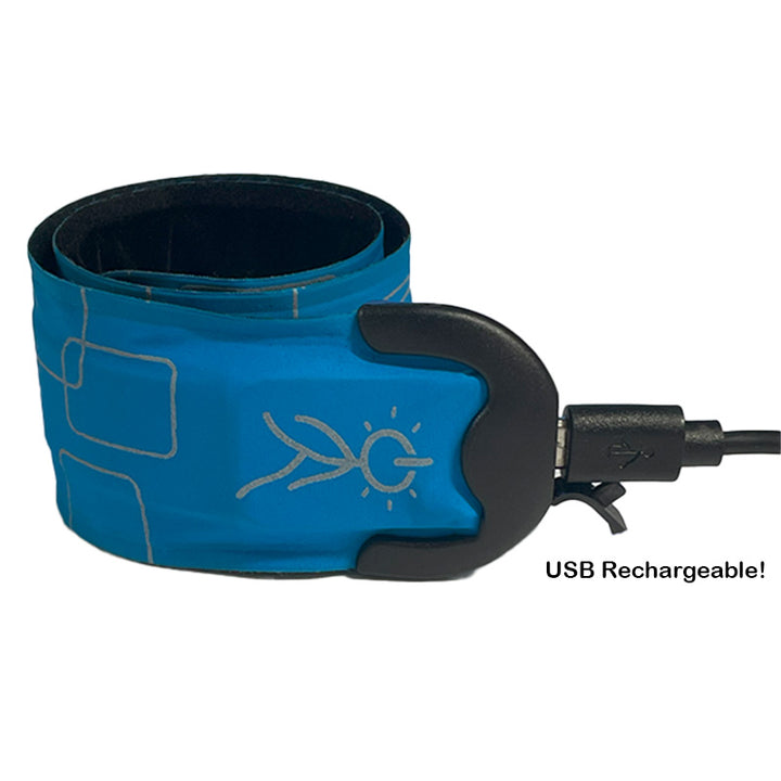 Rechargeable LED Slap Bracelet
