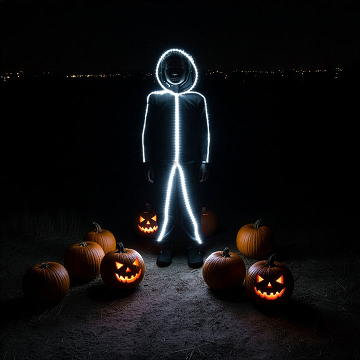 Kids LED stickman costume