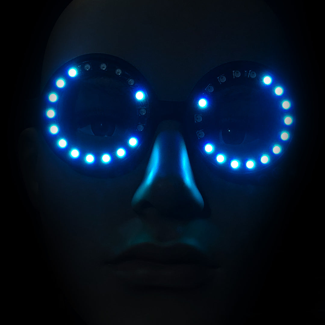 Luminoid Digital LED Pixel Glasses – Glowy Zoey