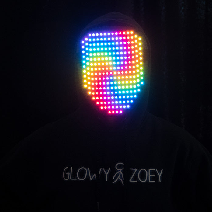 LED Face Changing Mask