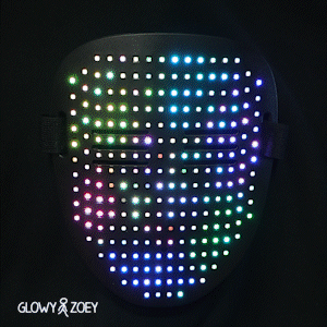 LED Face Changing Mask