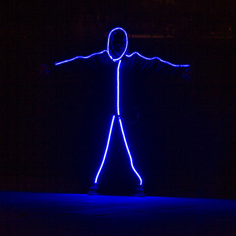 Luminoid Digital Smart light up LED Stick Figure Kit by Glowy Zoey