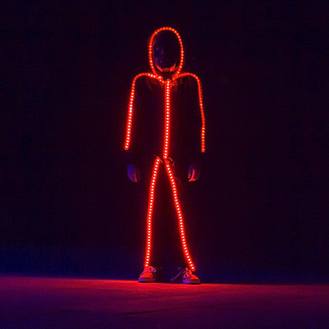 RGB Color Changeable light up LED Stick Figure Kit by Glowy Zoey